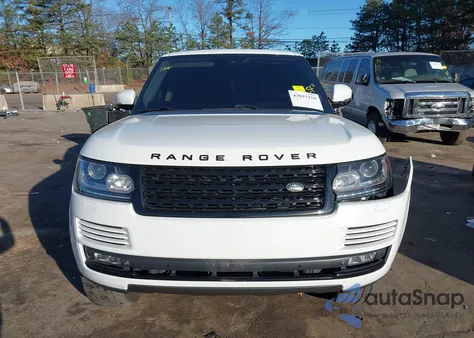 2015 Land Rover Range Rover 3.0L V6 Supercharged Hse z USA, uszkodzony, nr VIN SALGS2VF6FA206422